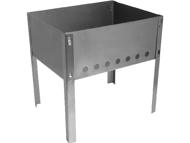 Мангал Hot Pot 300х240х300 мм , сборный ,без шампуров в коробке 61530/20